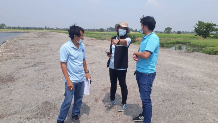 สทภ.7 ลงพื้นที่สำรวจศักยภาพแหล่งน้ำในพื้นที่จังหวัดสุพรรณบุรี