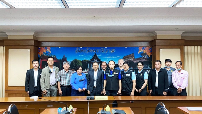 ศูนย์ป้องกันวิกฤติน้ำ ลงพื้นที่นราธิวาส เตรียมพร้อมเดินหน้า “พรุโต๊ะแดง”