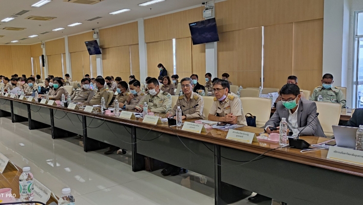 สทภ.11 ส่วนอุทกวิทยา เข้าร่วมประชุมคณะกรมการจังหวัดอุบลราชธานี ประจำเดือน มีนาคม 2564