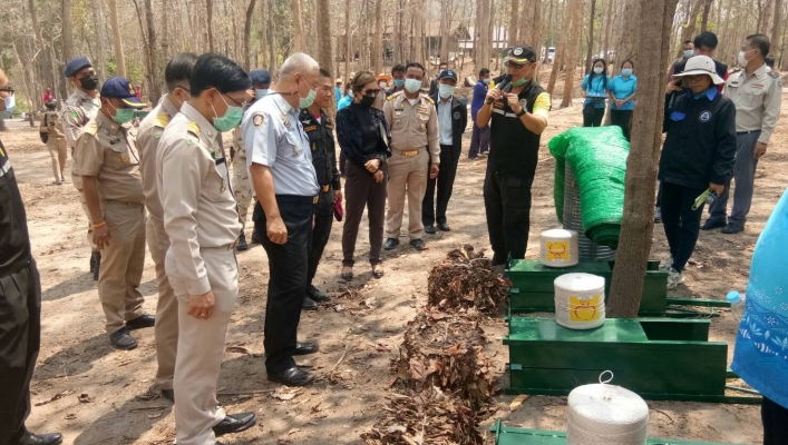 เข้าร่วมโครงการบริหารจัดการเชื้อเพลิง “ชิงเก็บ ลดเผา” จังหวัดนครสวรรค์