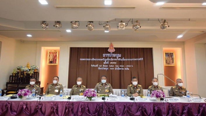 ติดตามและขับเคลื่อนโครงการอันเนื่องมาจากพระราชดำริเป็นประธานการประชุมคณะกรรมการติดตามและขับเคลื่อนโครงการอันเนื่องมาจากพระราชดำริ ครั้งที่ 1/2564