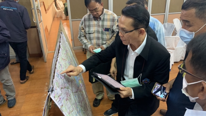 Kick off การศึกษาความเหมาะสม สำรวจออกแบบ และผลกระทบสิ่งแวดล้อมเบื้องต้น (IEE) โครงการอนุรักษ์ฟื้นฟูแหล่งน้ำในพื้นที่ต้นน้ำหนองหาร จ.สกลนคร