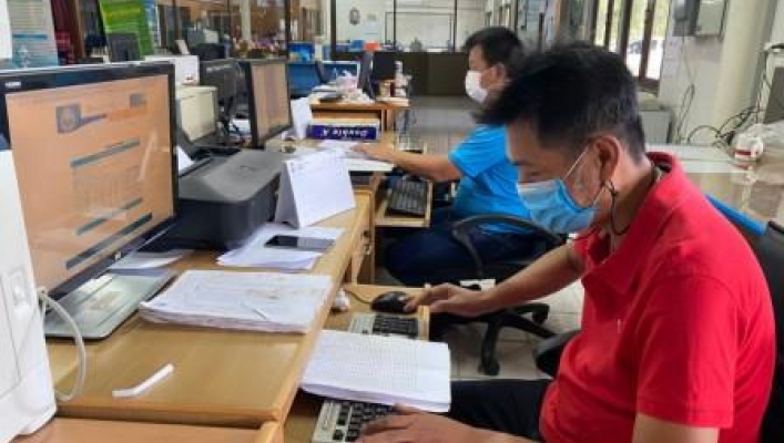 สทภ.7 ดำเนินการบันทึกข้อมูลลงระบบฐานข้อมูลอุทกวิทยา (Hydro Webbase)