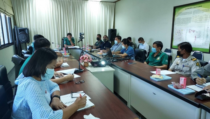 สทภ.7 ร่วมประชุมเตรียมการโครงการปลูกป่า และป้องกันไฟป่าจังหวัดสุพรรณบุรี