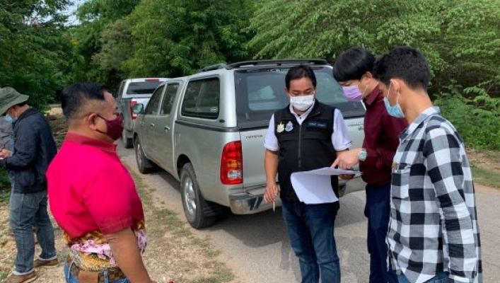 สทภ.7 ลงพื้นที่ตรวจสอบความเหมาะสมและวางโครงการ บรรเทาปัญหาภัยแล้งให้กับื้นที่จังหวัดราชบุรี