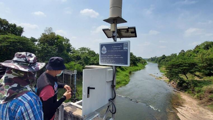 สทภ.4   โดยส่วนอุทกวิทยาที่ 1 ขอนแก่น   ออกปฏิบัติงานตรวจสอบ บำรุงรักษาสถานีสนามระบบตรวจวัดสภาพน้ำทางไกลอัตโนมัติลุ่มน้ำชี (Telemetering) และสถานี CCTV