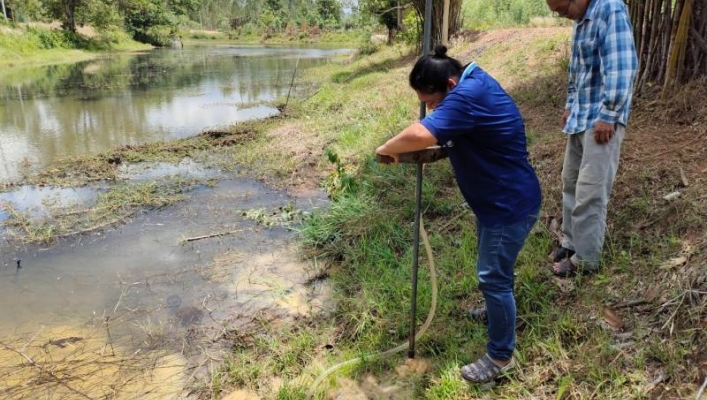 สทภ.11 เจาะสำรวจวิเคราะห์ดิน สำรวจปฐพีกลศาสตร์ เพื่อจำแนกประเภทของดิน
