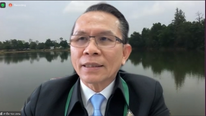 ประชุมคณะทำงานจัดทำขอบเขตการศึกษาความเหมาะสม เพื่อออกแบบการวางผังการขุดลอกตะกอนดินในหนองหาร ครั้งที่ 1/2564 ณ ห้องประชุมสำนักประสานความร่วมมือระหว่างประเทศ ชั้น 6 กรมทรัพยากรน้ำ และ ผ่านระบบ Zoom
