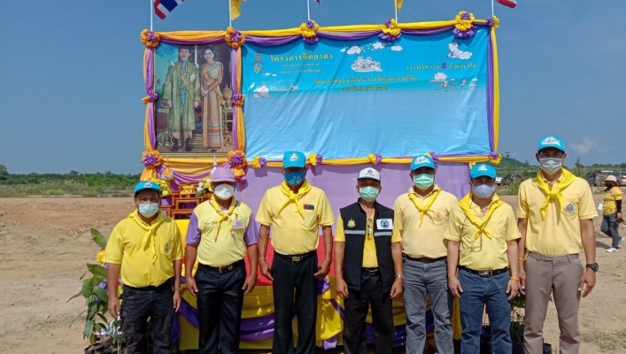สทภ.1 (ส่วนประสานและบริหารจัดการลุ่มน้ำปิงตอนล่าง) เข้าร่วมกิจกรรมปลูกป่าตาม “โครงการปลูกป่าและป้องกันไฟป่า” จังหวัดกำแพงเพชร