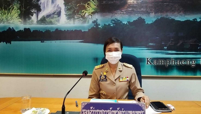 สทภ.1 โดยส่วนประสานและบริหารจัดการลุ่มน้ำปิงตอนล่าง เข้าร่วมประชุมคณะอนุกรรมการทรัพยากรน้ำจังหวัดกำแพงเพชร ครั้งที่ 2 /2564