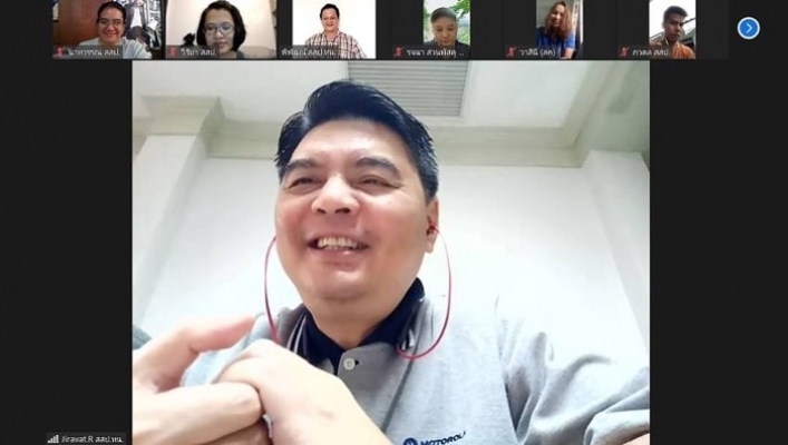 สำนักส่งเสริมและประสานมวลชนประชุมผ่านระบบ Zoom ครั้งที่ 21/2564