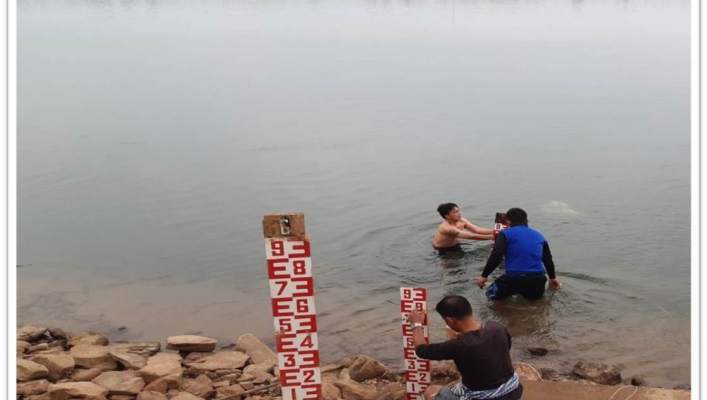 สทภ.11 ส่วนอุทกวิทยา ดำเนินกิจกรรมเพื่อซ่อมบำรุงสถานีแม่น้ำโขง