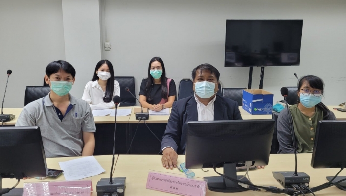 สทภ.6 เข้าร่วมประชุมผ่านสื่ออิเล็กทรอนิกส์ เพื่อชี้แจงการจัดทำแผนปฏิบัติการด้านทรัพยากรน้ำ ปี 2566 - 2570 ผ่านระบบ Thai Water Plan