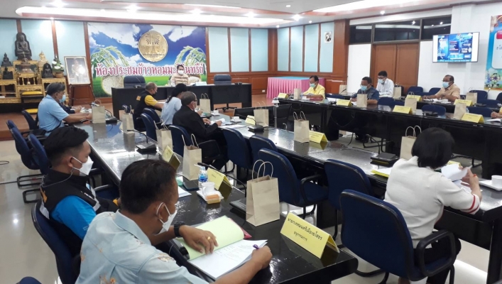 สทภ.11 ส่วนแผนงานและประเมินผล เข้าร่วมประชุมคณะอนุกรรมการทรัพยากรน้ำจังหวัดยโสธร ครั้งที่ 2/2564