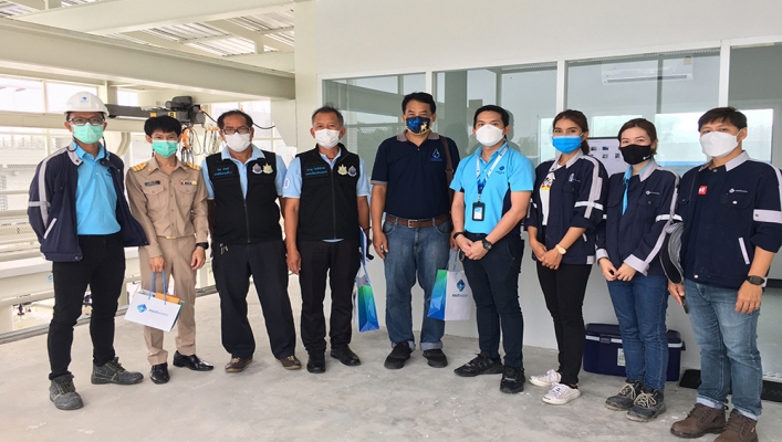 สทภ.6 ร่วมตรวจการขอรับสัมปทานประกอบกิจการประปา  ในโครงการวังจันทร์วัลเลย์ จังหวัดระยอง