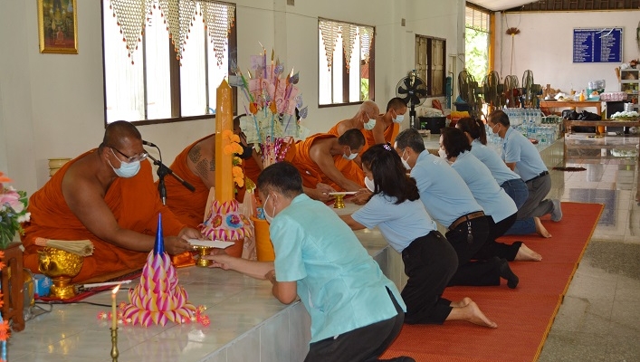 สทภ.9 จัดกิจกรรมถวายเทียนพรรษา เนื่องในเทศกาลวันอาสาฬหบูชาและวันเข้าพรรษา