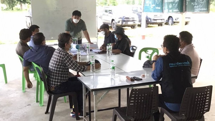 สทภ.5 ตรวจสอบการทดสอบการรับน้ำหนักบรรทุกของดินฐานราก  งบประมาณประจำปี 2564