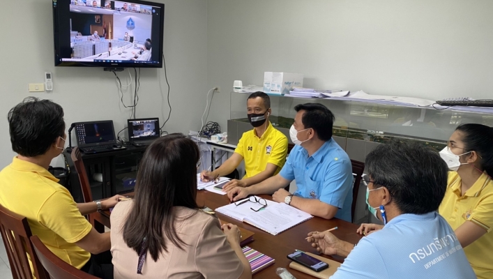 สทภ.7 ประชุมเซิงปฏิบัติการ เรื่อง การศึกษาความเหมาะสมเบื้องต้นและการวางโครงการทางด้านแหล่งน้ำ