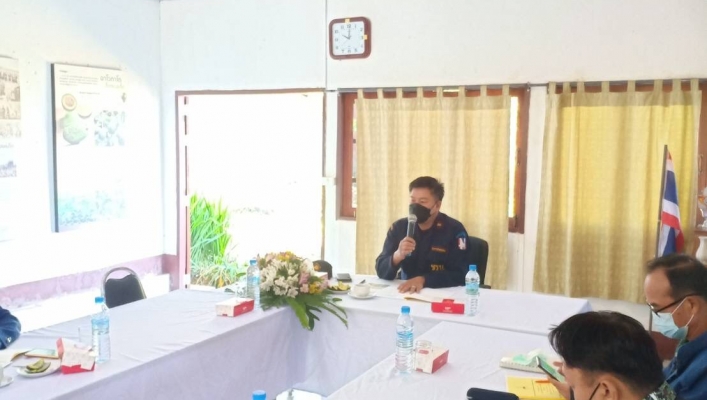 สทภ.1 โดยส่วนประสานและบริหารจัดการลุ่มน้ำปิงตอนบน ร่วมประชุมคณะทำงานสนับสนุนศูนย์พัฒนาโครงการหลวงแม่โถ พื้นที่อำเภอฮอด จังหวัดเชียงใหม่ ครั้งที่ 1/2564