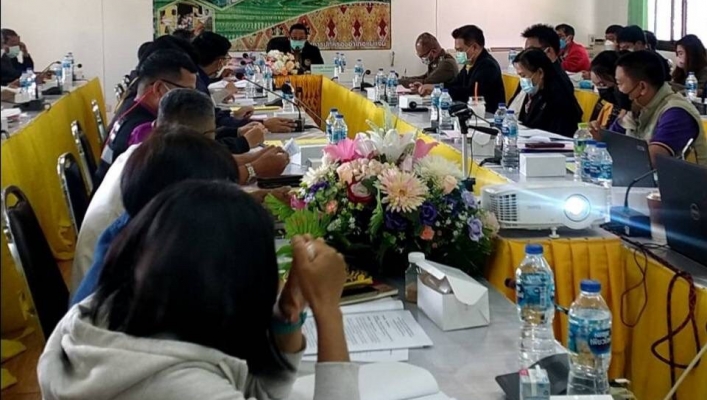 สทภ.1 โดยส่วนประสานและบริหารจัคการลุ่มน้ำปิงตอนบน ร่วมประชุมคณะทำงานสนับสนุนศูนย์พัฒนาโครงการหลวงและโครงการพื้นที่สูงแบบโครงการหลวง พื้นที่อำเภอแม่แจ่ม จังหวัดเชียงใหม่ ครั้งที่ 2/2564