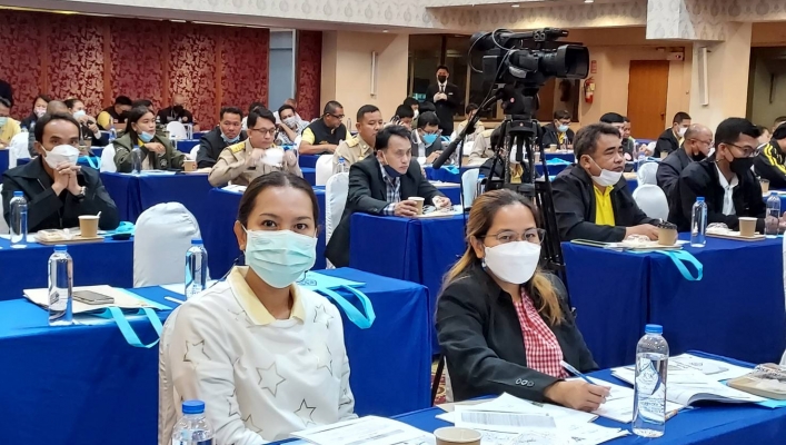สทภ.5 โดยส่วนประสานและบริหารจัดการลุ่มน้ำมูลตอนบน เข้าร่วมประชุมโครงการจัดทำผังน้ำลุ่มน้ำมูล ครั้งที่ 4