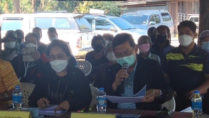 สทภ.5 ร่วมประชุมคณะกรรมการแก้ไขปัญหาเกษตรกรผู้ปลูกกาแฟและแมคคาเดเมีย บ้านดงมะไฟ ครั้งที่ ๒/๒๕๖๔