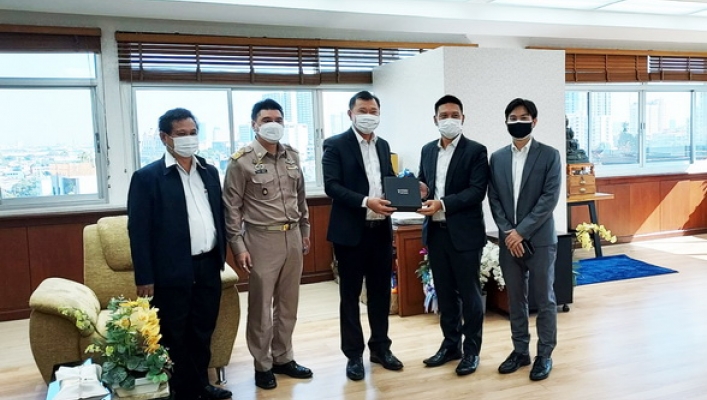 สสป. นำทีมผู้บริหารโครงการ “มิตซุอิกุ สอนน้องรักษ์น้ำ” ขอบคุณกรมทรัพยากรน้ำที่ให้การสนับสนุน