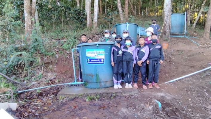 สทภ.1  นิเทศติดตามผลบำรุงรักษาระบบผลิตน้ำดื่มในสถานศึกษาพื้นที่สูงถิ่นทุรกันดาร จ.แม่ฮ่องสอน ตามพระราชดำริ กรมสมเด็จพระเทพฯ
