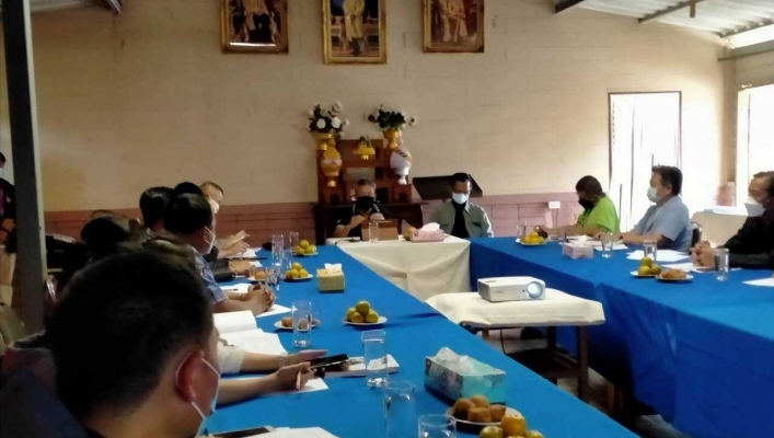 สทภ.1 โดยส่วนประสานและบริหารจัดการลุ่มน้ำปิงตอนบน ร่วมประชุมเตรียมการรับตรวจติดตามและขับเคลื่อนโครงการสถานีเกษตรที่สูงตามพระราชดำริบ้านเสาแดง อำเภอกัลยาณิวัฒนา จังหวัดเชียงใหม่