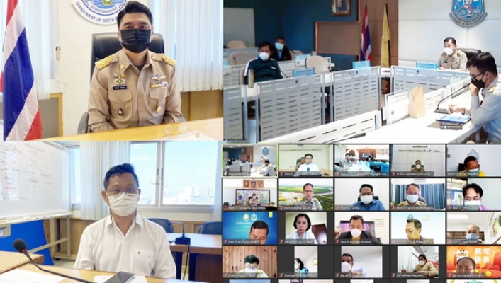 สสป. ร่วมประชุมคณะกรรมการติดตามเร่งรัดการใช้จ่ายงบประมาณของกรมทรัพยากรน้ำ ครั้งที่ 1/2565 ณ ห้องประชุมสายชล ชั้น 9 และผ่านระบบ Zoom