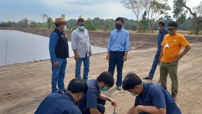ทส. ทน. สทภ.11 ลงพื้นที่ติดตามงานโครงการอนุรักษ์ฟื้นฟูแหล่งน้ำบึงผือฮี พร้อมระบบกระจายน้ำด้วยพลังงานแสงอาทิตย์