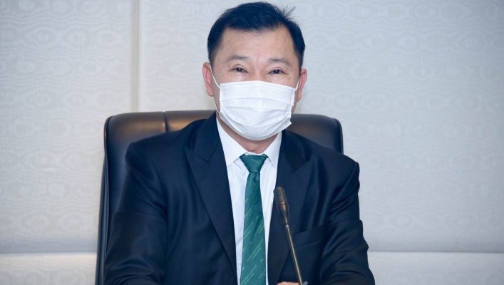 การประชุมกับคณะอนุกรรมาธิการการจัดการทรัพยากรธรรมชาติอย่างยั่งยืน ในคณะกรรมาธิการทรัพยากรธรรมชาติและสิ่งแวดล้อม วุฒิสภา