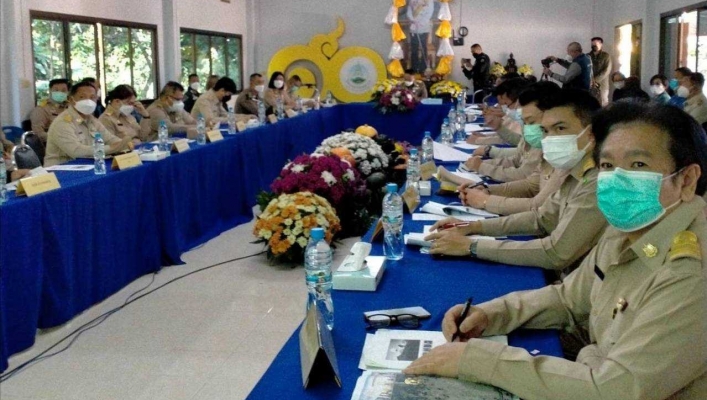 สทภ.1 โดยส่วนประสานและบริหารจัดการลุ่มน้ำปิงตอนบน ร่วมประชุมฯ ติดตาม การดำเนินงานศูนย์พัฒนาโครงการหลวงหมอกจ๋าม