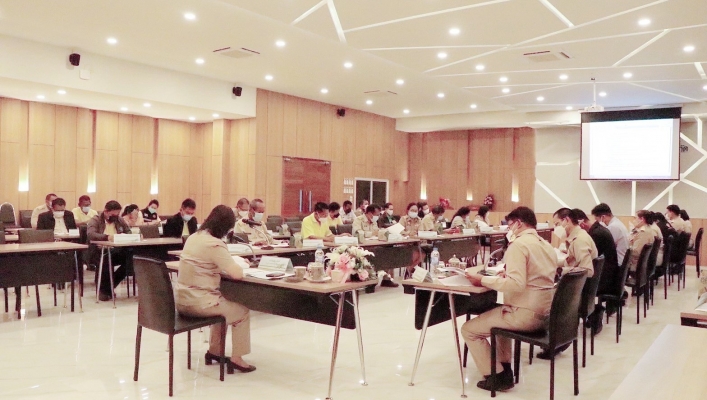 สทภ.7 ประชุมคณะทำงานส่งเสริมพัฒนาอาชีพและการตลาดภายใต้คณะอนุกรรมการนโยบายที่ดิน (คทช.) จังหวัดเพชรบุรี ครั้งที่ 1/2565