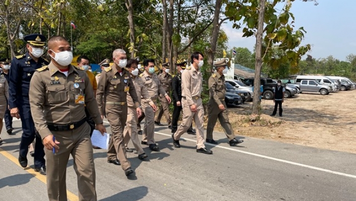 สทภ.7 ร่วมติดตามการดำเนินงานโครงการอันเนื่องมาจากพระราชดำริในพื้นที่จังหวัดเพชรบุรี