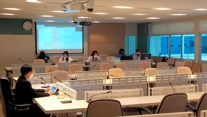 การประชุมคณะกรรมการขับเคลื่อนการสร้างนวัตกรรมและการให้บริการประชาชนผ่านระบบอิเล็กทรอนิกส์ (e-Service) ครั้งที่ 1/2565