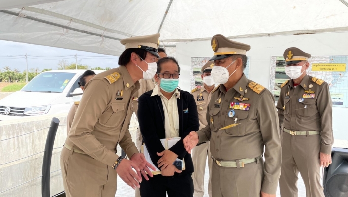 สทภ.7 ร่วมติดตามการดำเนินงานโครงการอันเนื่องมาจากพระราชดำริในพื้นที่จังหวัดเพชรบุรี