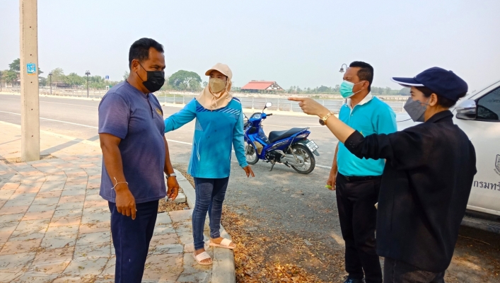 สทภ.7 ลงพื้นที่ตรวจสอบ ซ่อมแซม บำรุงรักษาระบบตรวจวัดปริมาณน้ำเก็บกักในแหล่งน้ำขนาดเล็ก