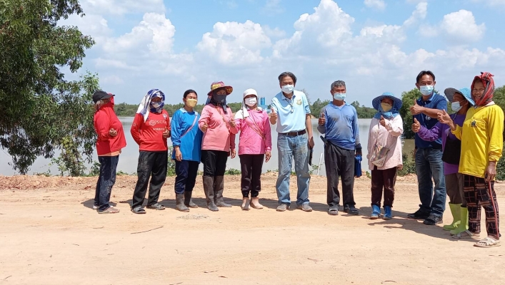 ทส. ทน. สทภ.11 รับฟังความคิดเห็นของประชาชน โครงการปรับปรุงเพิ่มประสิทธิภาพระบบกระจายน้ำสนับสนุนเกษตรแปลงใหญ่ข้าวอินทรีย์ โครงการปรับปรุงเพิ่มประสิทธิภาพระบบกระจายน้ำสนับสนุนเกษตรแปลงใหญ่ถั่วลิสง และโครงการปรับปรุงซ่อมแซมแหล่งน้ำห้วยใต้บ้านดอนเขือง