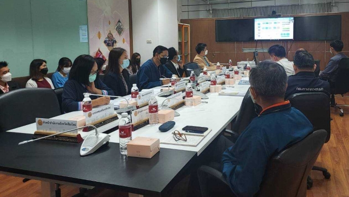 สทภ.1 โดยส่วนประสานและบริหารจัดการลุ่มน้ำปิงตอนบน ร่วมประชุมรับฟังการชี้แจงวัตถุประสงค์/กรอบแนวทางการติดตาม และประเมินผลโครงการภายใต้พระราชกำหนดฯ