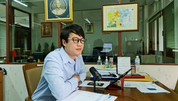 สทภ.7 ประชุมคณะกรรมการติดตามเร่งรัดการใช้จ่ายงบประมาณของกรมทรัพยากรน้ำ