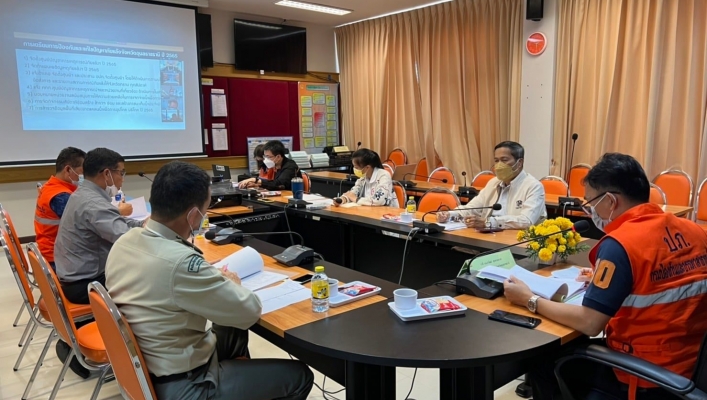 ทส. ทน. สทภ.11 ประชุมคณะกรรมการศูนย์บัญชาการเหตุการณ์ภัยแล้งจังหวัดอุบลราชธานี ประจำปี 2565