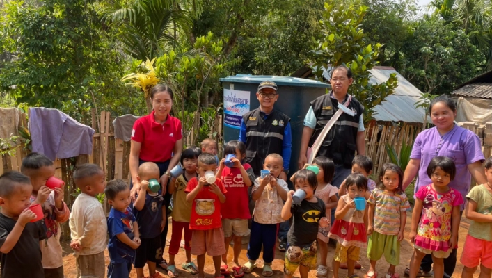 สทภ.1 พัฒนาระบบน้ำดื่มสะอาดเพื่อเด็กและเยาวชนในถิ่นทุรกันดาร สนับสนุนโครงการตามแนวพระราชดำริ