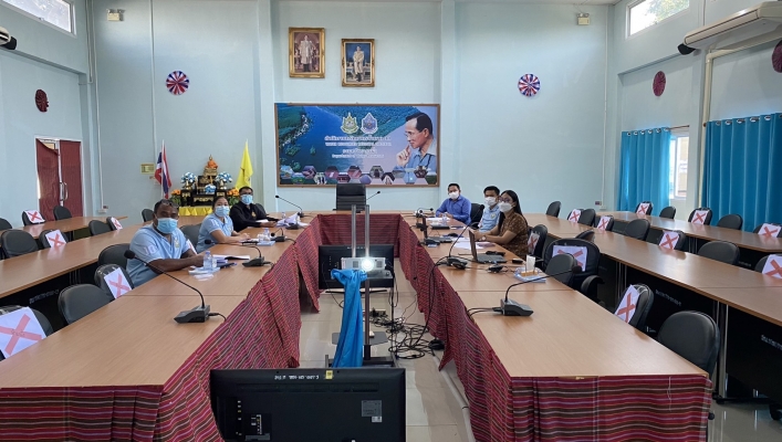 ทส. ทน. สทภ.11 ร่วมประชุมการตรวจราชการของหัวหน้าผู้ตรวจราชการกรมทรัพยากรน้ำ รอบที่ 1 ประจำปีงบประมาณ พ.ศ. 2565