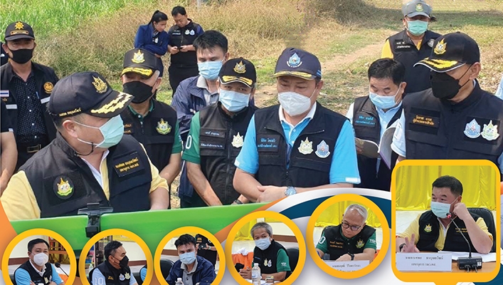 เลขานุการ รมว. ทส. ลงพื้นที่ติดตามงานอนุรักษ์ฟื้นฟูแหล่งน้ำ โครงการน้ำพางโมเดล