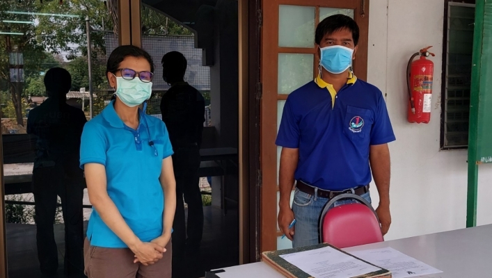 สทภ.7 เจาะสำรวจชั้นดิน เพื่อเป็นข้อมูลประกอบการออกแบบโครงการอนุรักษ์ฟื้นฟูแหล่งน้ำสนับสนุนโครงการอนุรักษ์พันธุกรรมพืชอันเนื่องมาจากพระราชดำริ