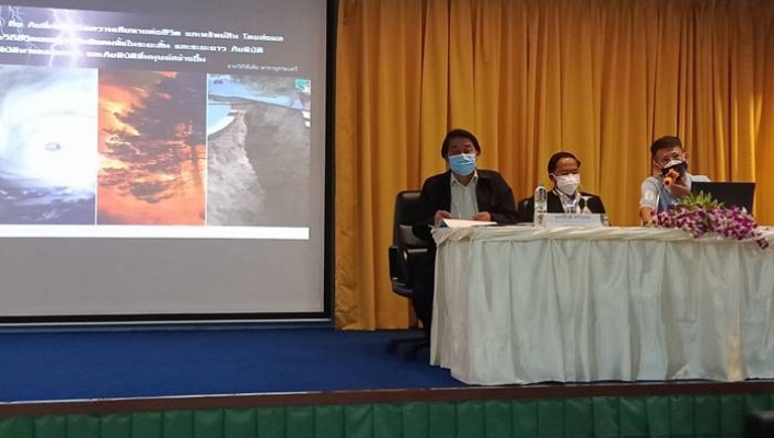 สทภ.10 ร่วมประชุมรับฟังความคิดเห็นและข้อเสนอแนะโครงการติดตั้งระบบเตือนภัยล่วงหน้า