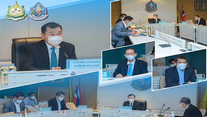 กรมทรัพยากรน้ำประชุมติดตามเร่งรัดการใช้จ่ายงบประมาณของกรมทรัพยากรน้ำ ครั้งที่3/2565