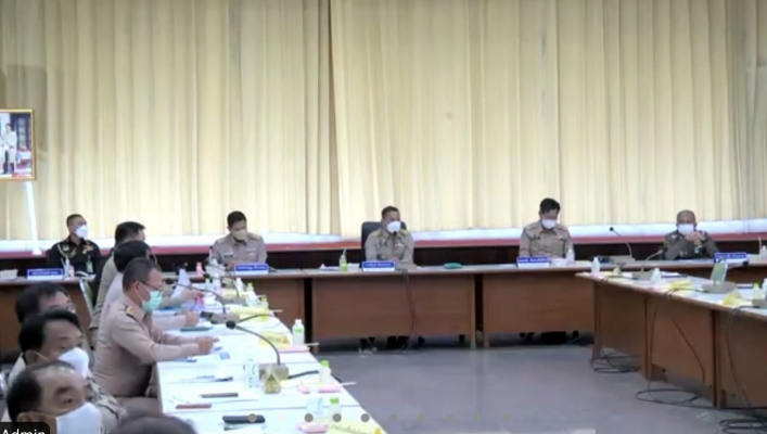 สทภ.7 ประชุมคณะกรมการจังหวัด และหัวหน้าส่วนราชการจังหวัดเพชรบุรี