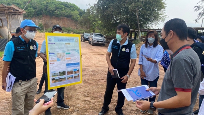สทภ.6 ลงพื้นที่ติดตามความก้าวหน้าการดำเนินงานโครงการปีงบประมาณ พ.ศ.2564 (เงินกู้) โดยสำนักงานการตรวจเงินแผ่นดิน